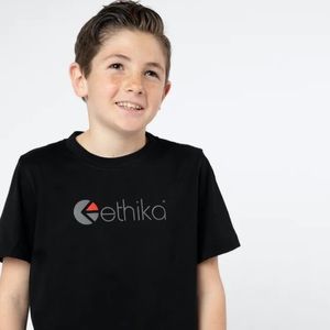 ‘ETHIKA Logo Tee Black Jr. Boys M - Graphic Tee’!!